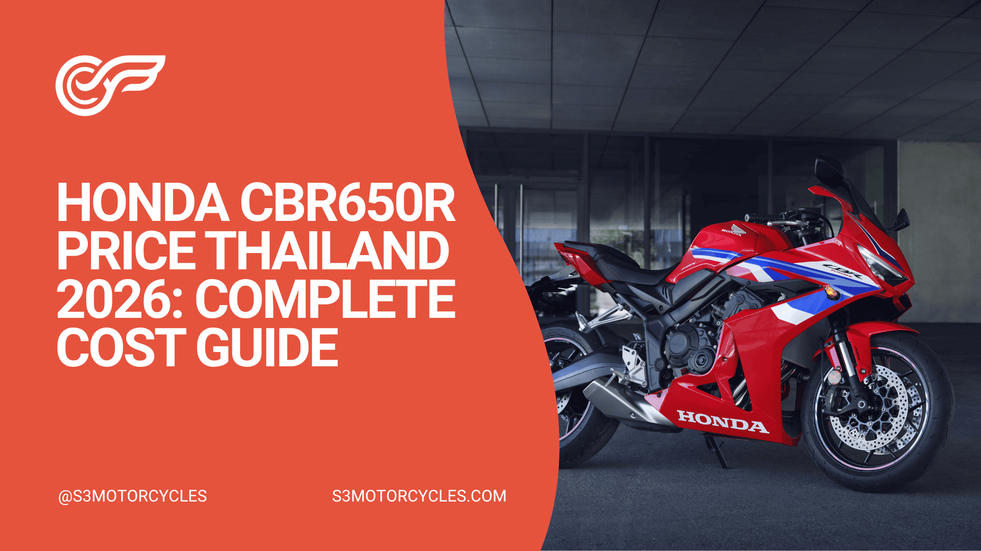 Honda CBR650R Price Thailand 2026: Complete Cost Guide
